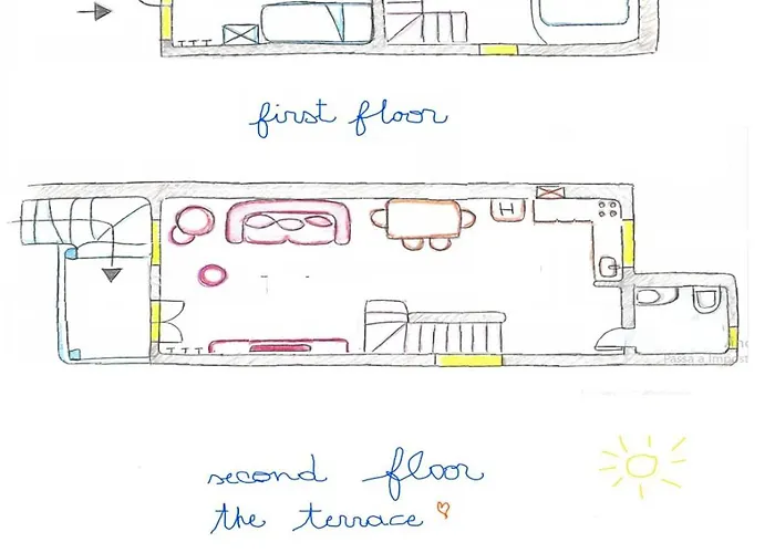 Charming Maison With Terrace, Parikia Center Ferienhaus *